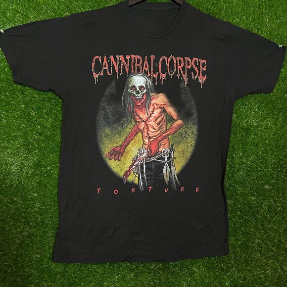 Cannibal Corpse Torture Rock T-shirt size Large - Picture 1 of 4